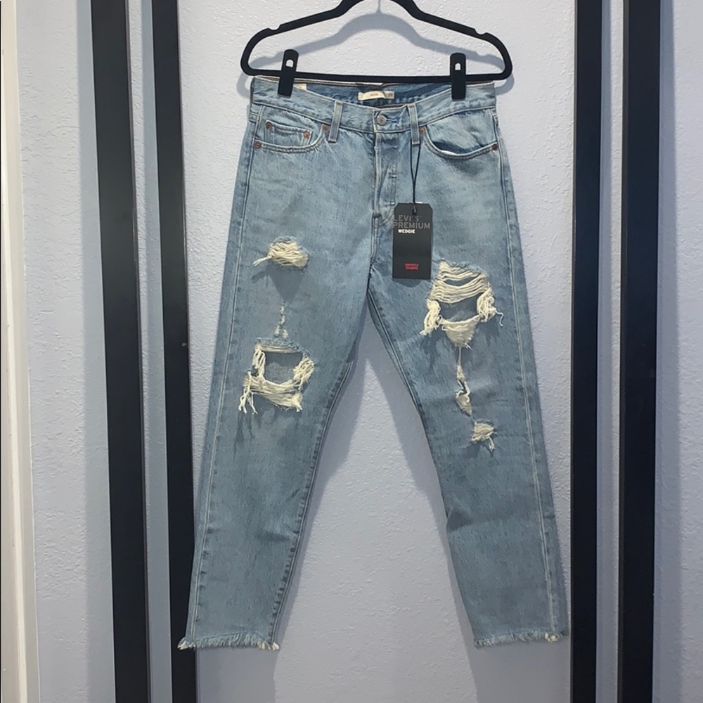 NWT Levi’s wedgie high rise jeans